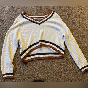 American Eagle crop sweater. Cute knit.